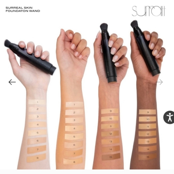 SURRATT SURREAL SKIN Foundation Wand&Refill Bundle Shade #12 Honey/Golden Ochre - Picture 5 of 8
